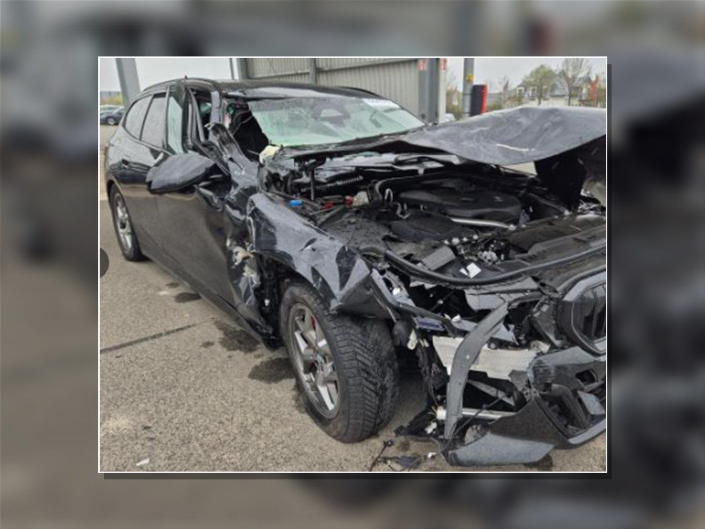Accident-damaged BMW 5 Series Touring